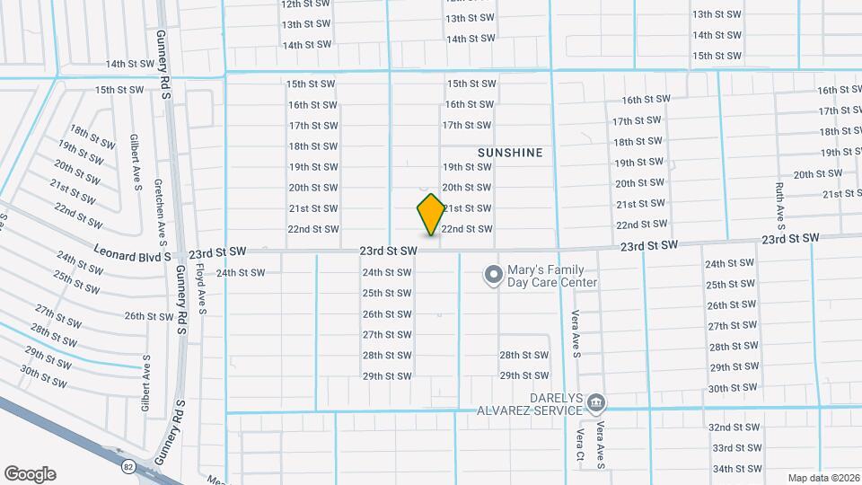 3902 23rd St SW Map and Location Details