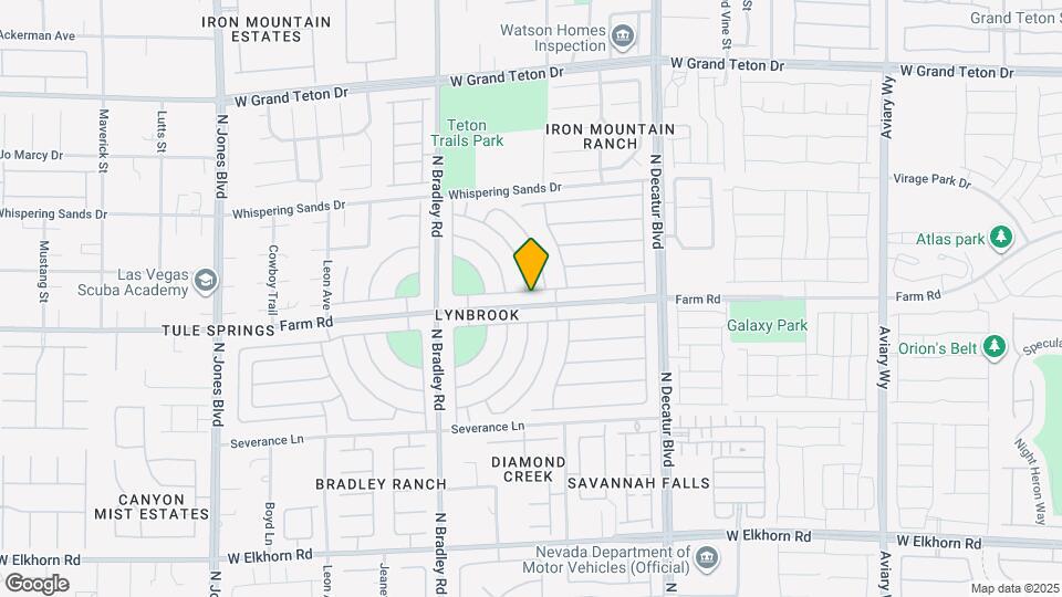 5123 Morning Splash Ave Map and Location Details