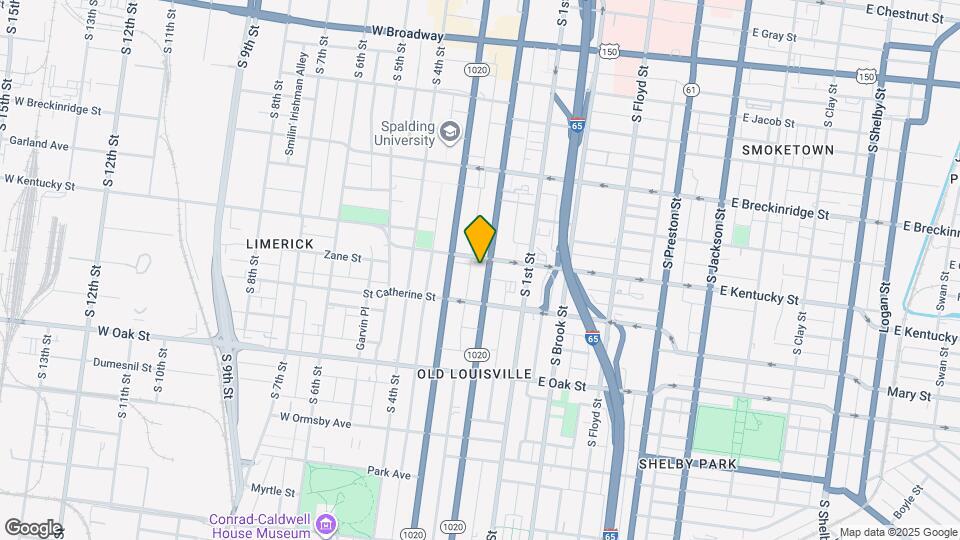 Baptist Towers 62+ Senior Living Mapa y Detalles de la Ubicación