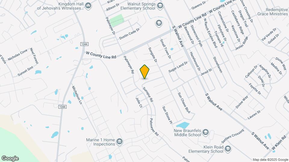 1654 Sunspur Rd Map and Location Details