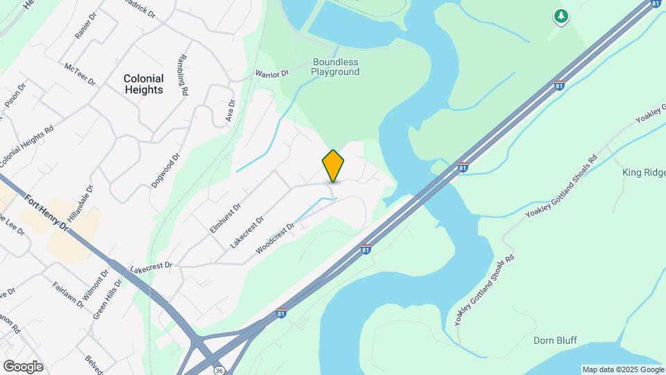 4706 Ivy Dr, Unit 5 Mapa y Detalles de la Ubicación