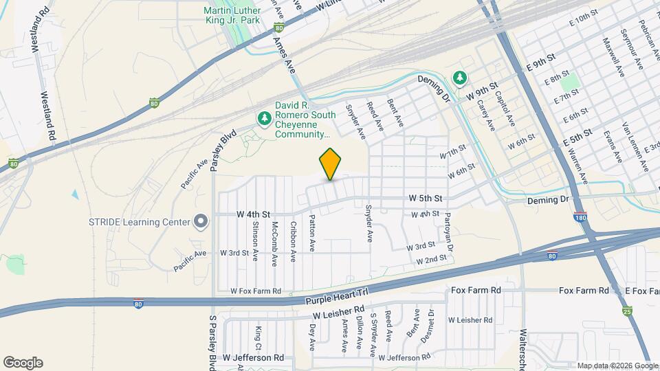 1003 W 6th St Map and Location Details