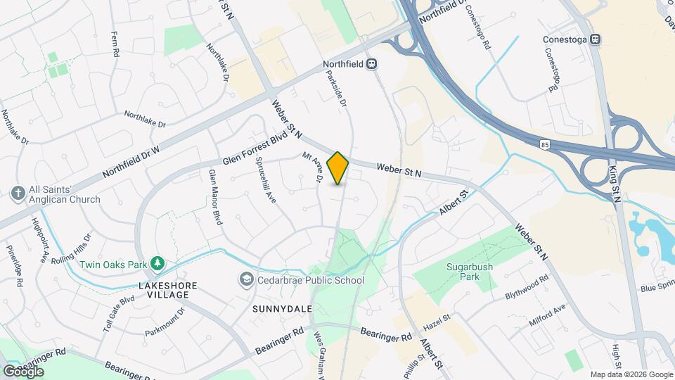 527 Parkside Dr Map and Location Details