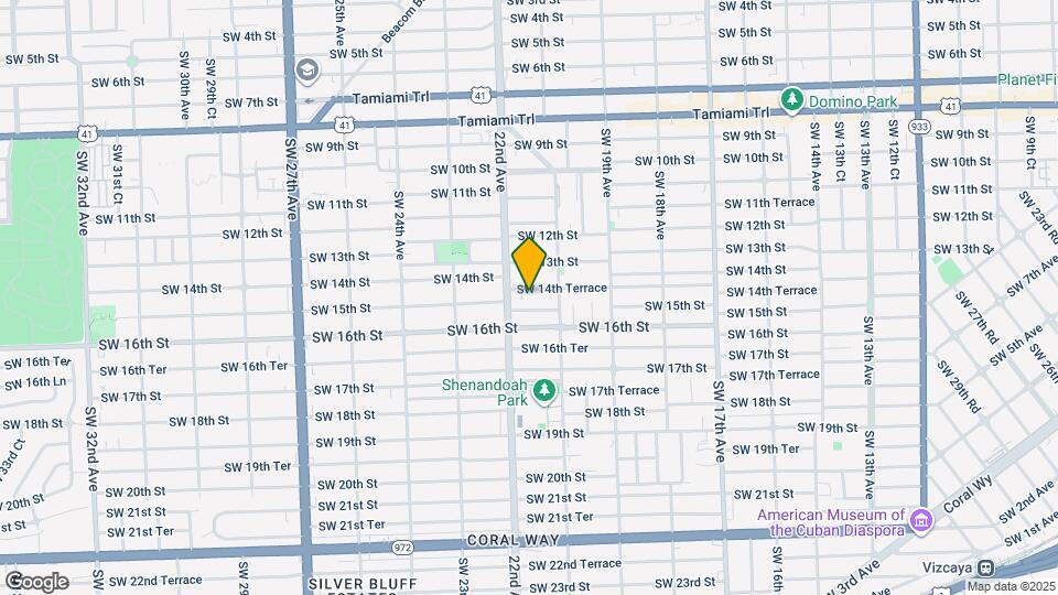 2158 SW 14th Terrace Map and Location Details