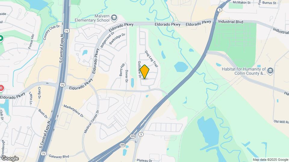 809 Hardwood Dr Map and Location Details