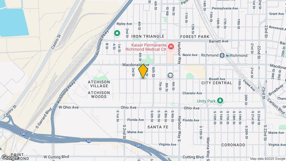412 Bissell Ave Map and Location Details
