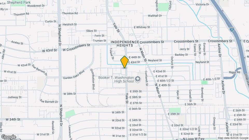 4123 Yale St Map and Location Details