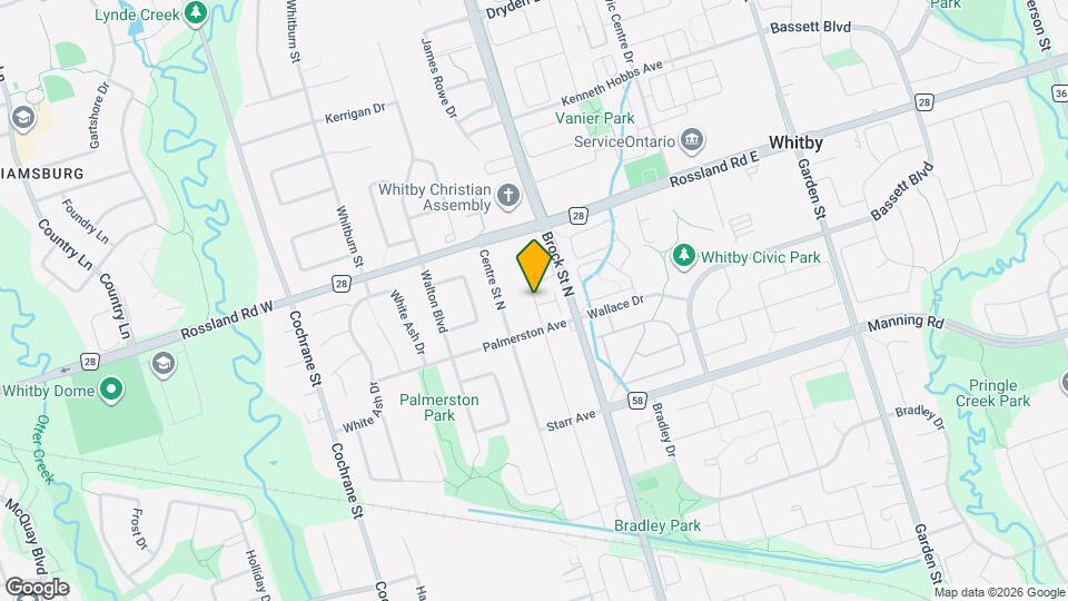 1022 Byron St N Map and Location Details