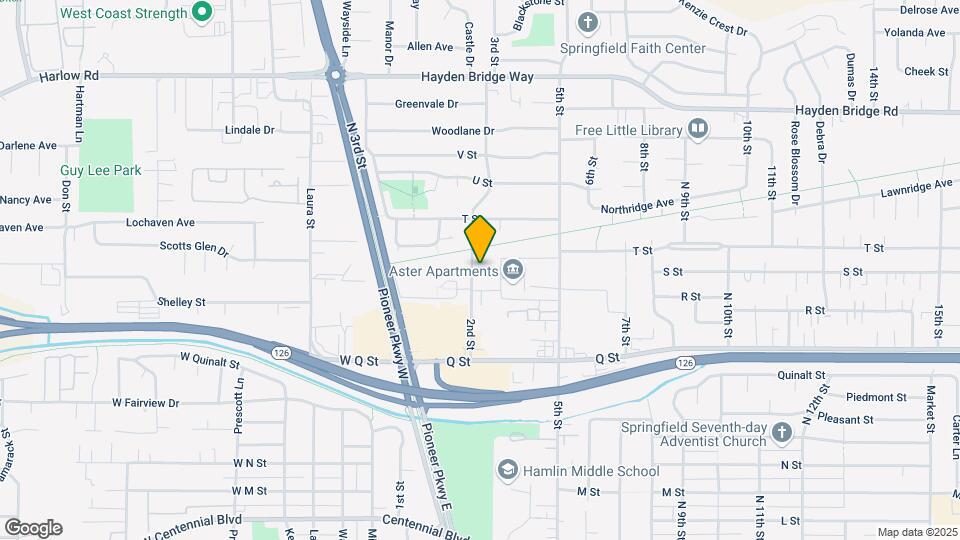 2015-2017 2nd St Mapa y Detalles de la Ubicación