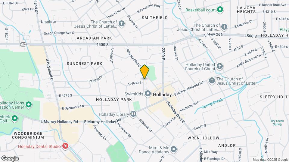 4621 Locust Ln E Map and Location Details