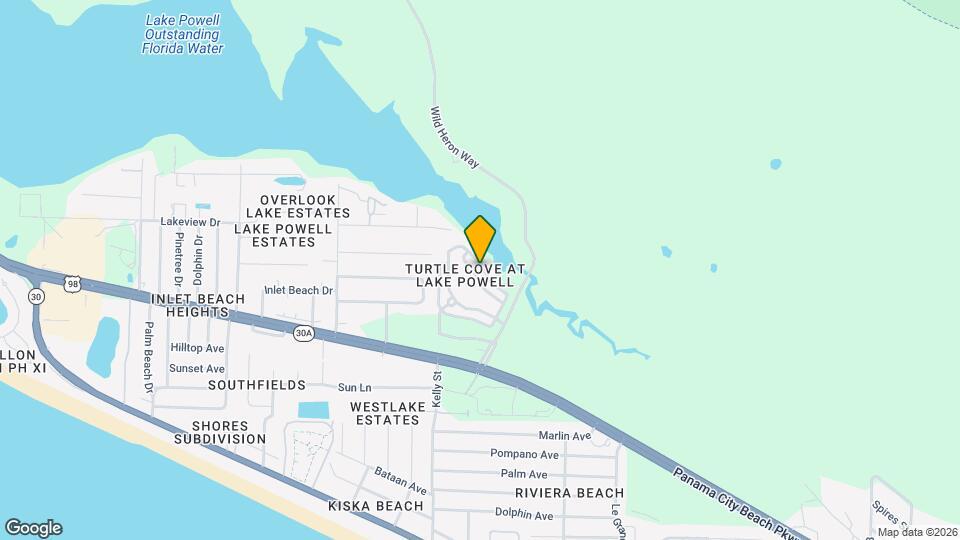 313 Turtle Cove Map and Location Details