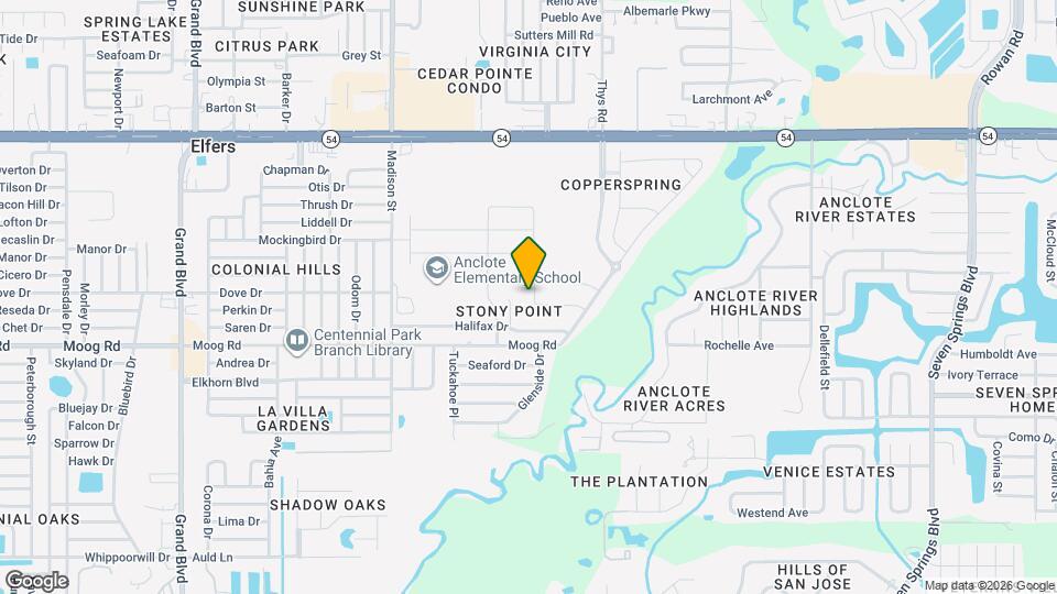 4132 Hanover Dr Map and Location Details