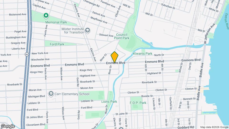 357 Emmons Blvd Map and Location Details