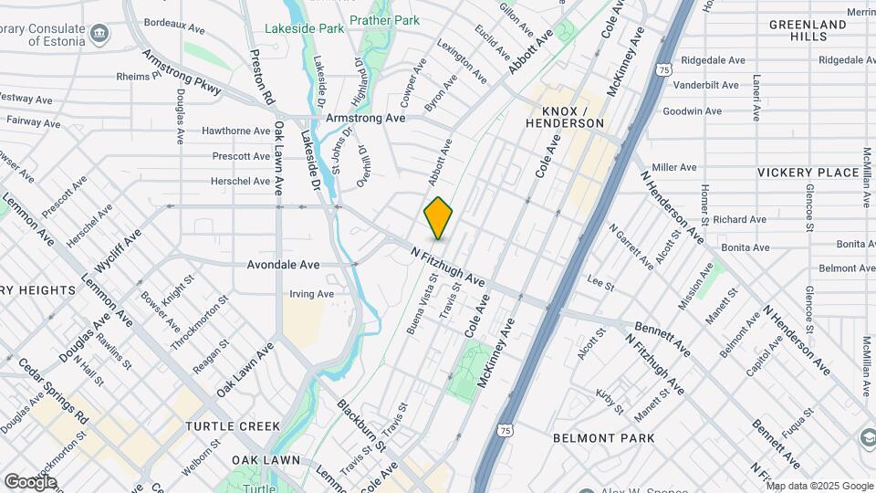 The Terminal at Katy Trail Map and Location Details