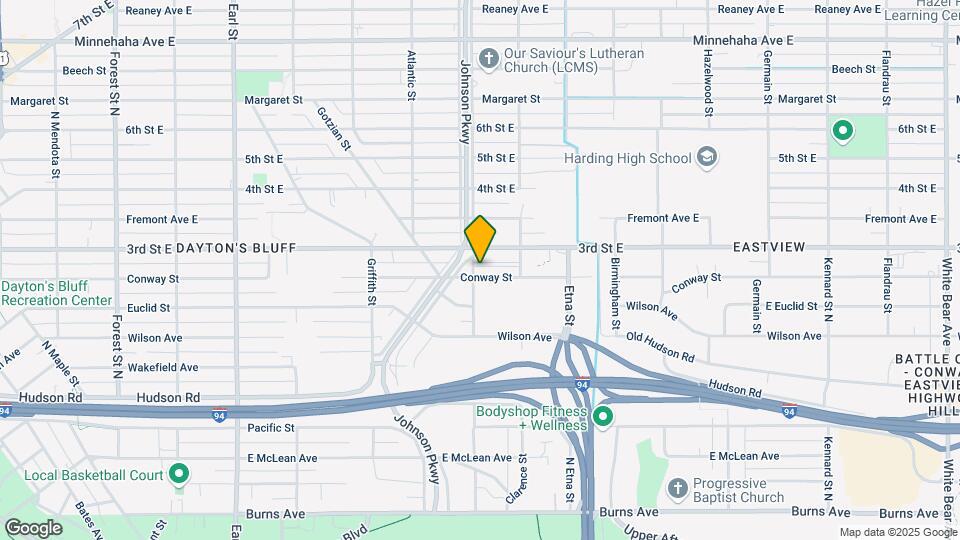 1305 Conway St Map and Location Details