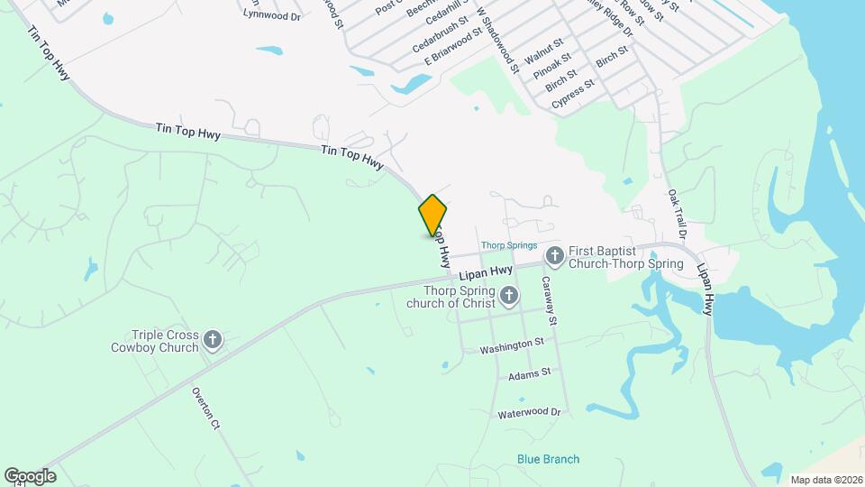 3316 Tin Top Hwy Map and Location Details