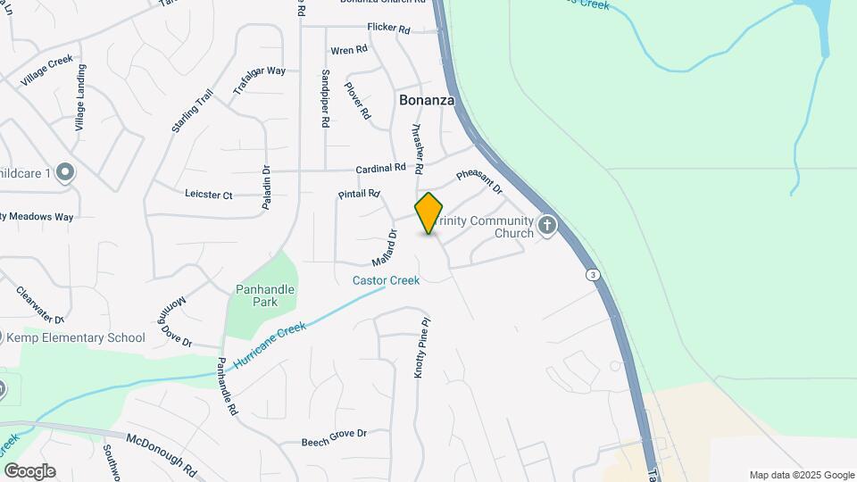 10889 Thrasher Rd Map and Location Details