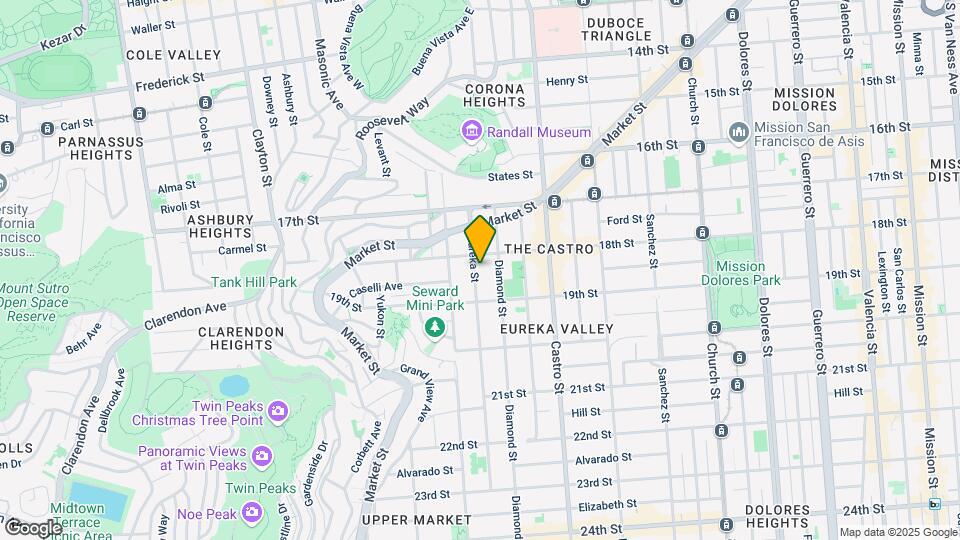 129-135 Eureka St Map and Location Details
