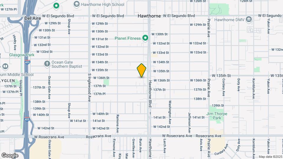 4438 W 136th St Mapa y Detalles de la Ubicación