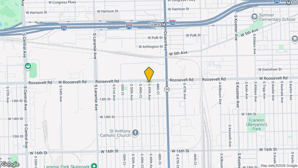 1234 S 49th Ave Map and Location Details