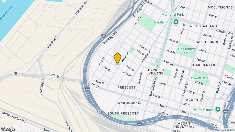 1708 10th St Map and Location Details