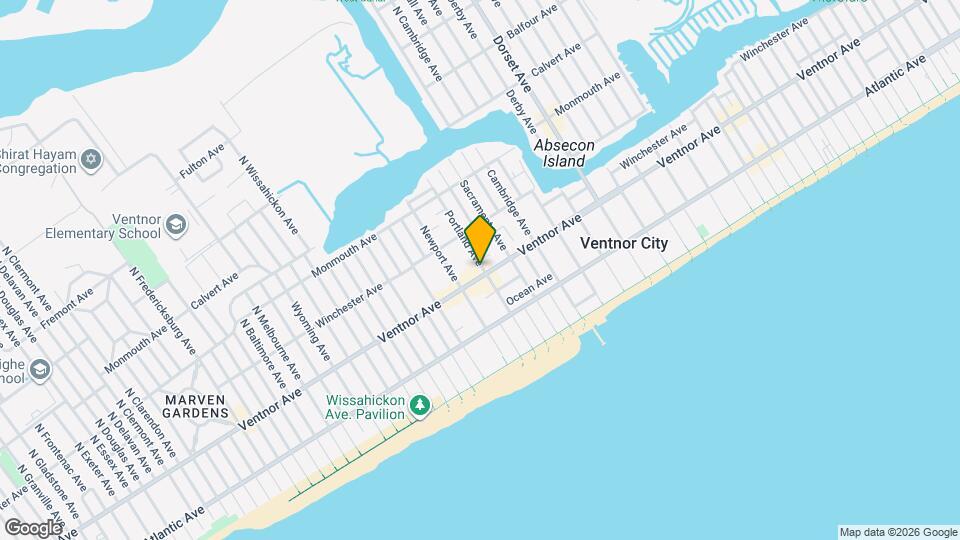 6401 Ventnor Ave Map and Location Details