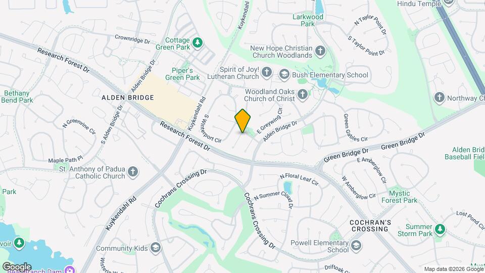 34 Dovewing Pl Map and Location Details