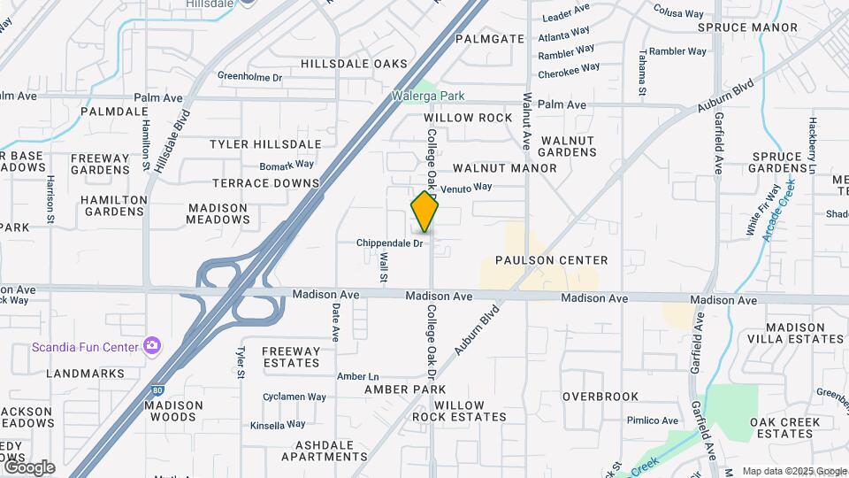 College Oak Townhomes Map and Location Details