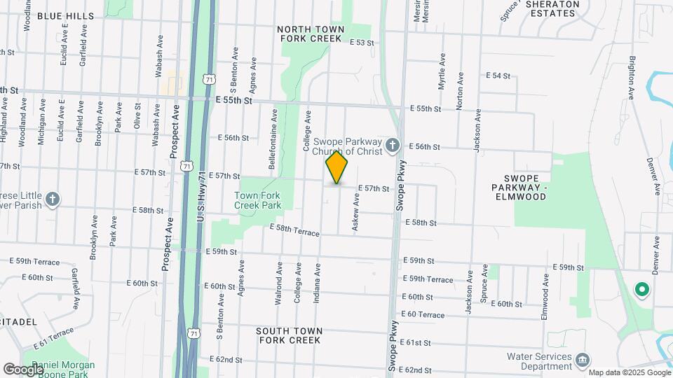 5700 Bales Ave Map and Location Details