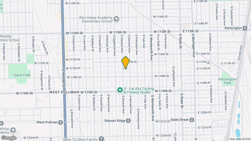 11733 S Stewart Ave Map and Location Details
