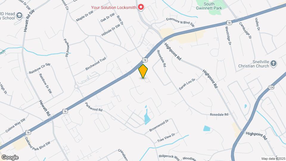 3447 Desoto Rd Map and Location Details