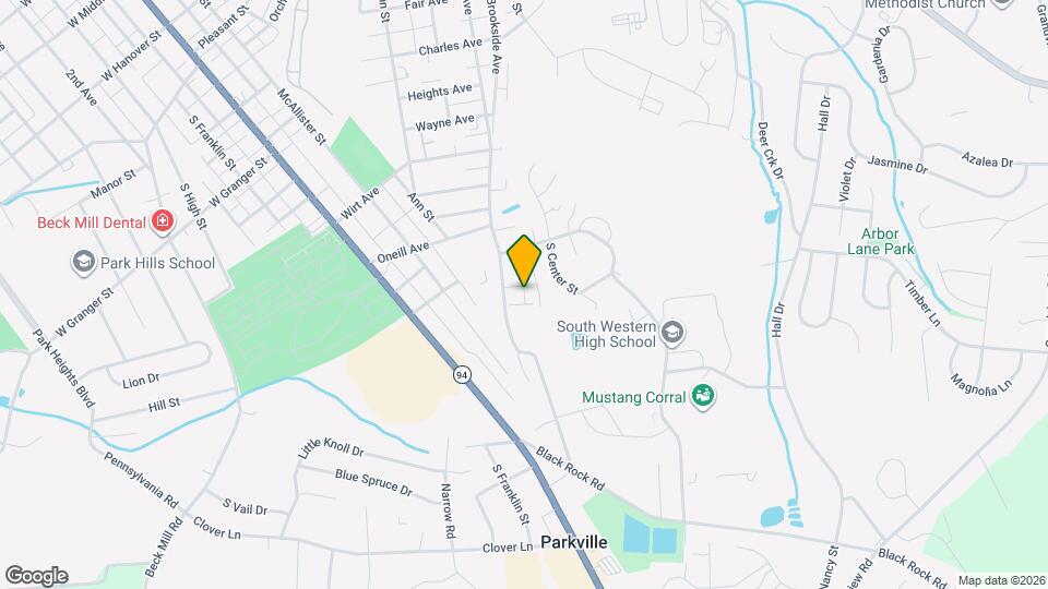 22 Mustang Dr Map and Location Details