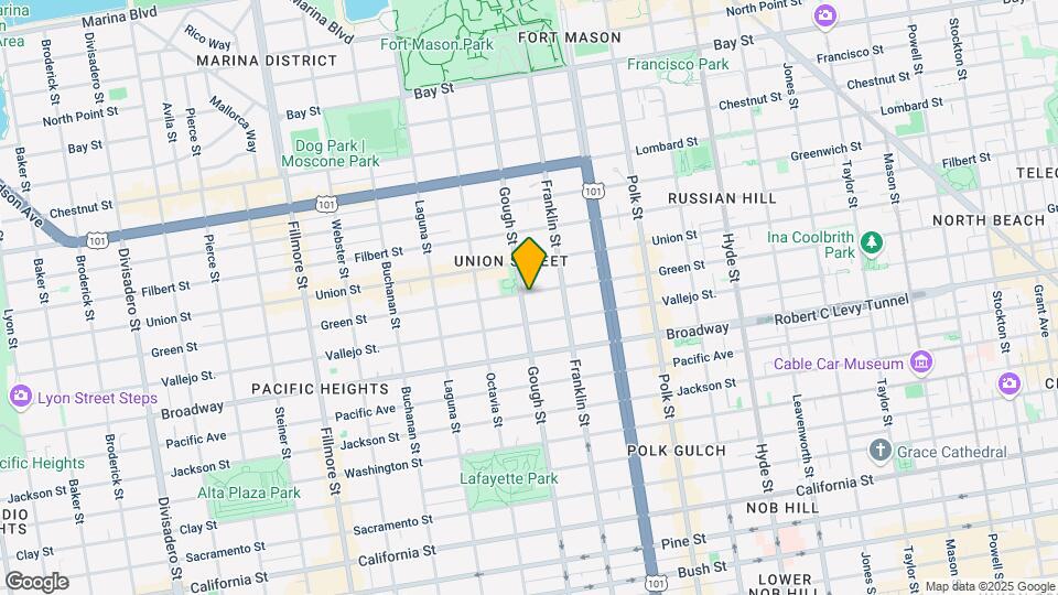 1675 Green St Map and Location Details