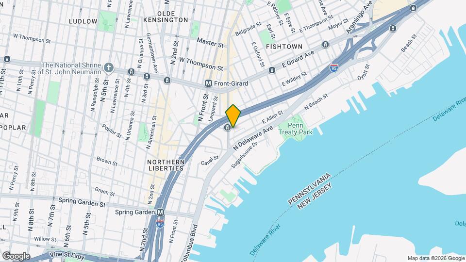 110 Richmond St Map and Location Details