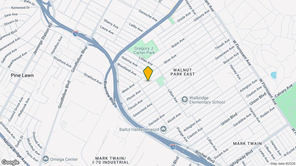 4931 Plover Ave Mapa y Detalles de la Ubicación