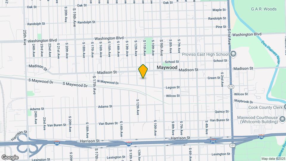 1018 S 11th Ave Map and Location Details
