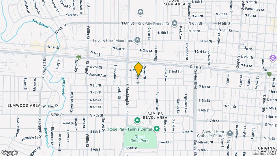 2744 Russell Ave Mapa y Detalles de la Ubicación