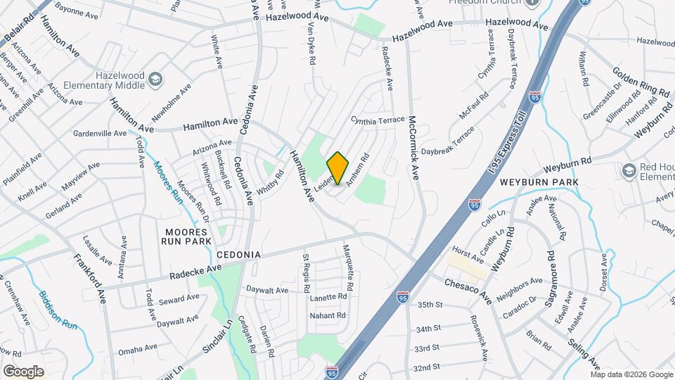 5626 Arnhem Rd Map and Location Details