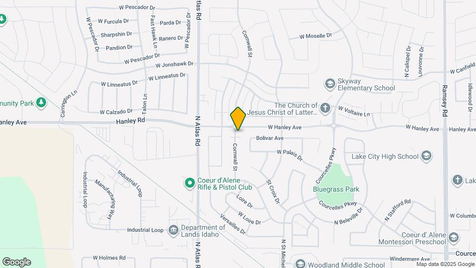 6330 Cornwall St Map and Location Details