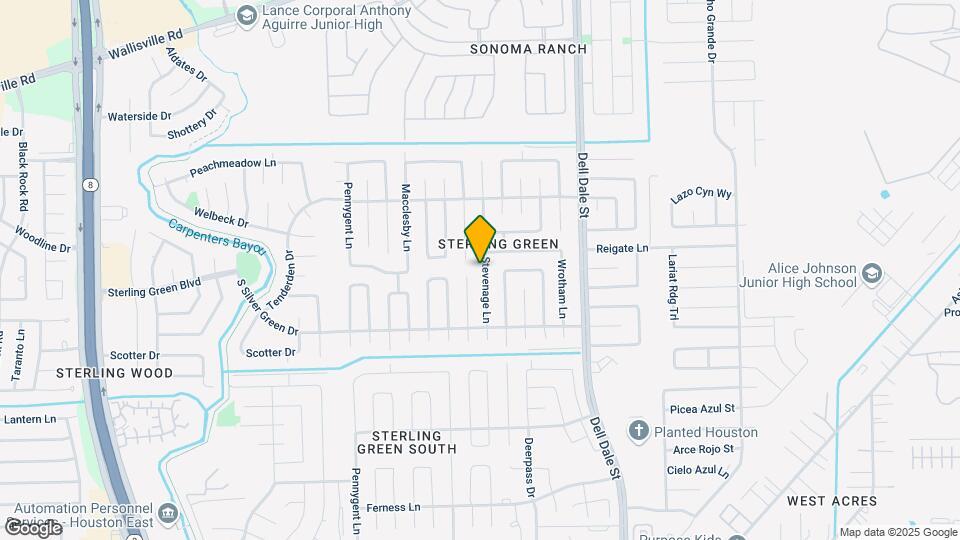 1371 Stevenage Ln Map and Location Details