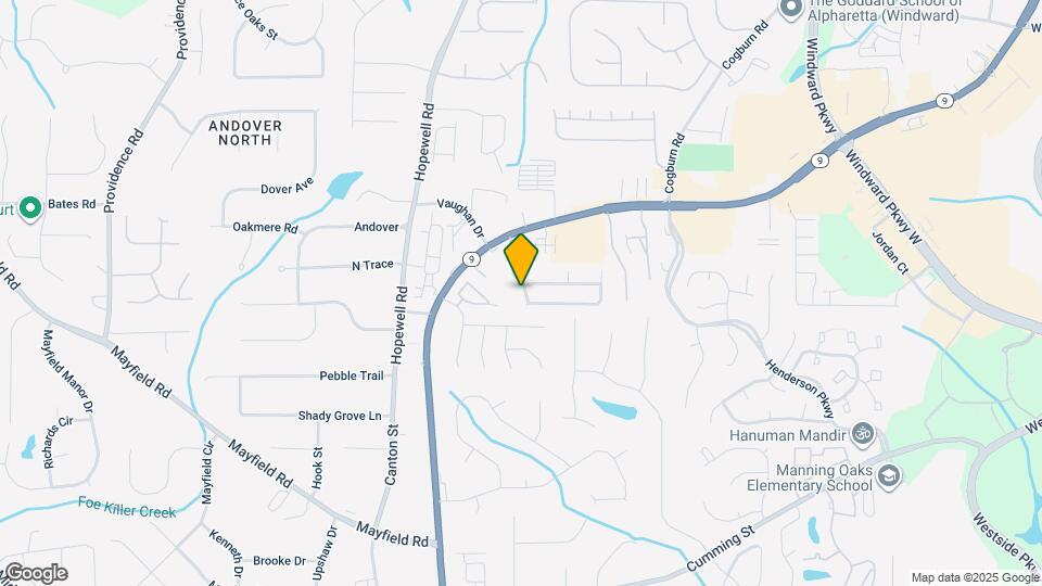 1025 Winthrope Chase Dr Map and Location Details