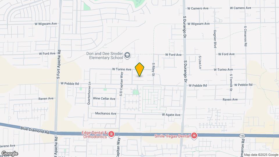 8896 Bonneville Peak Ct Map and Location Details