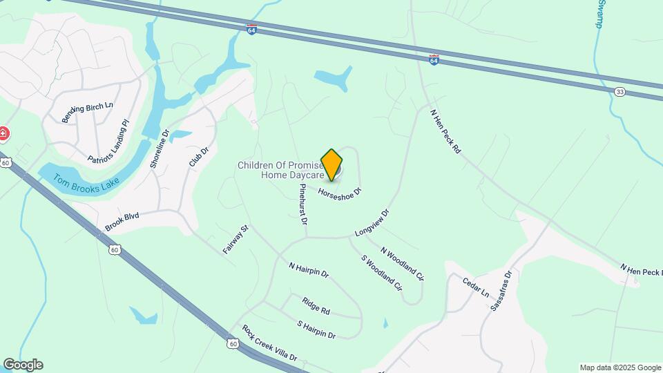 7200 Horseshoe Ct Map and Location Details