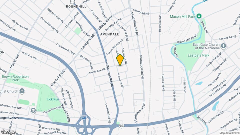 309 Noble Ave NE Map and Location Details