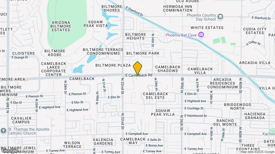 3241 E Camelback Rd Map and Location Details