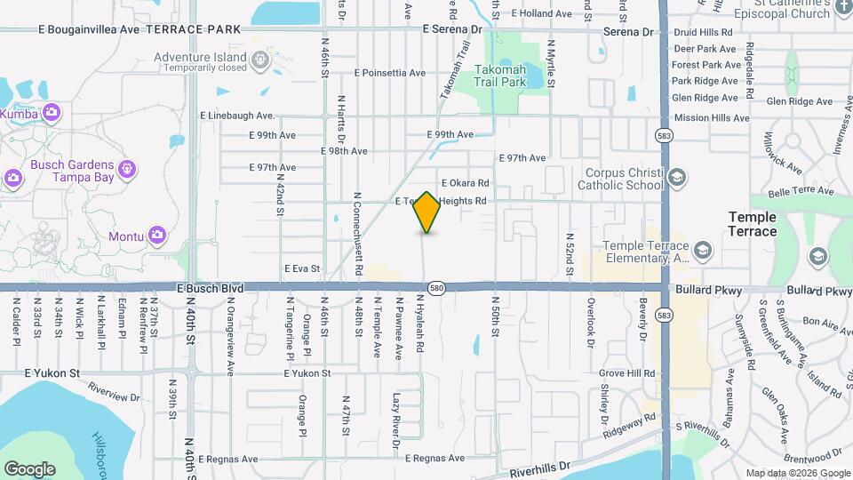 9503 N Hyaleah Rd, Unit #09 Map and Location Details