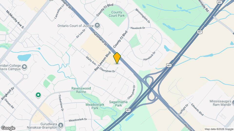 20 Cherrytree Dr Map and Location Details