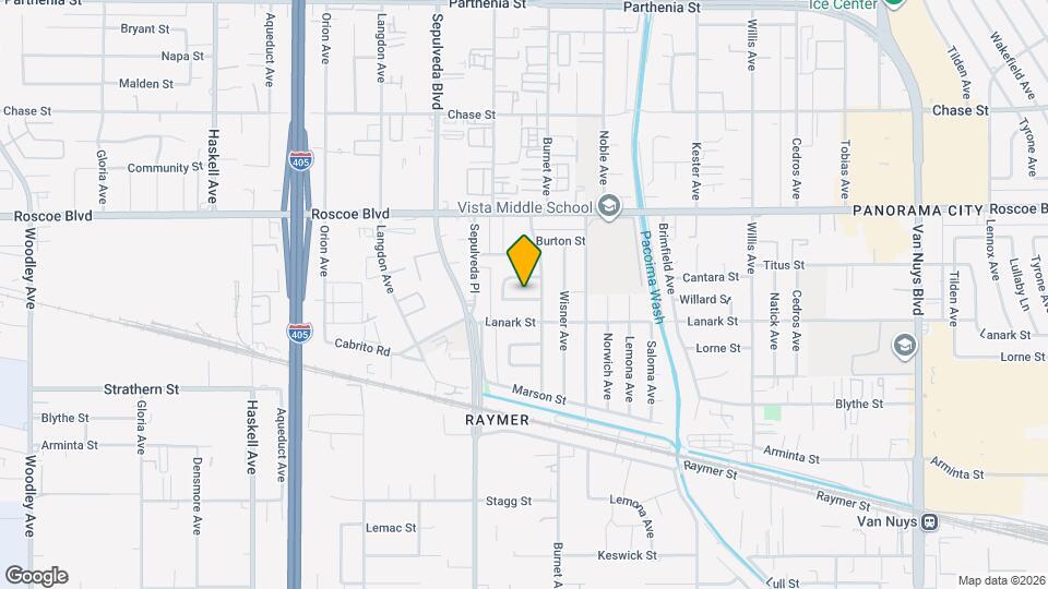 15219 Willard St Mapa y Detalles de la Ubicación