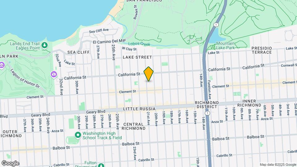 266 21st Ave Mapa y Detalles de la Ubicación