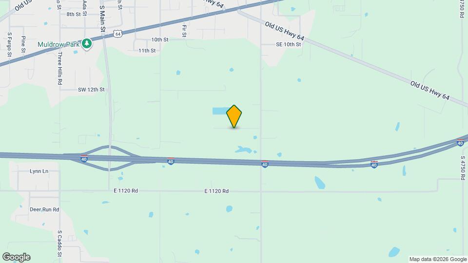 473840 E 1117 Rd Map and Location Details